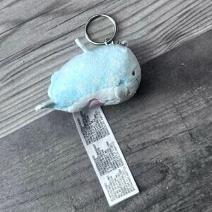 san x jynbesan blue whale keychain